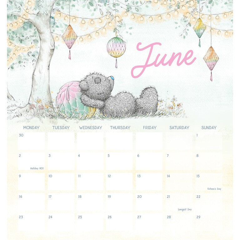 Me to You Tatty Teddy 2025 Desk Calendar