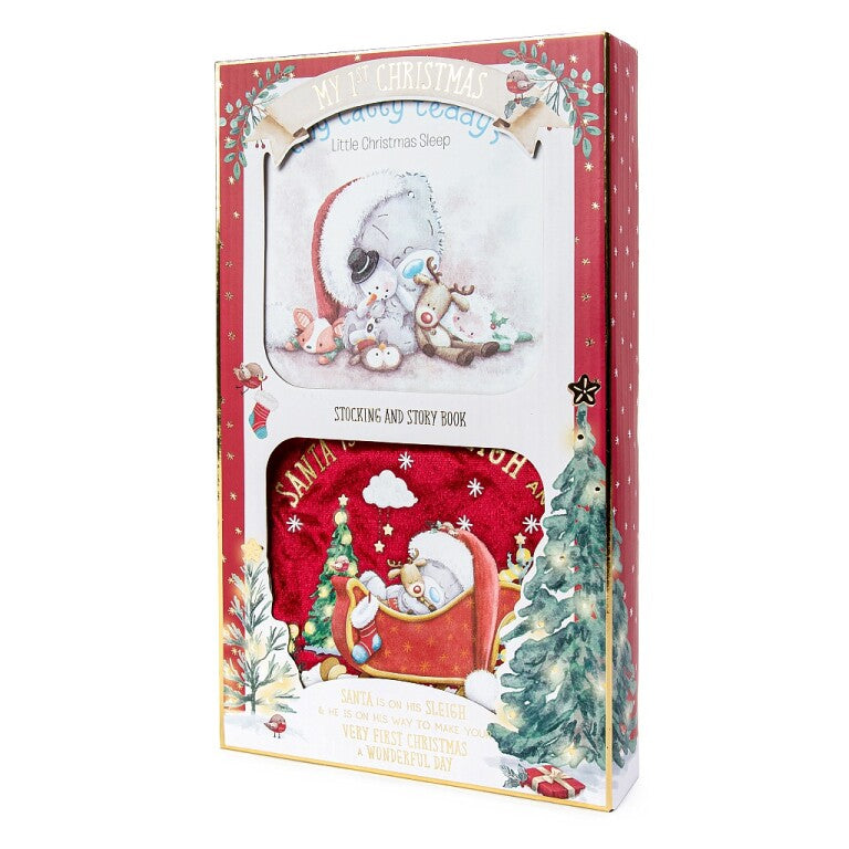 Tiny Tatty Teddy My First Christmas Stocking & Story Gift Set