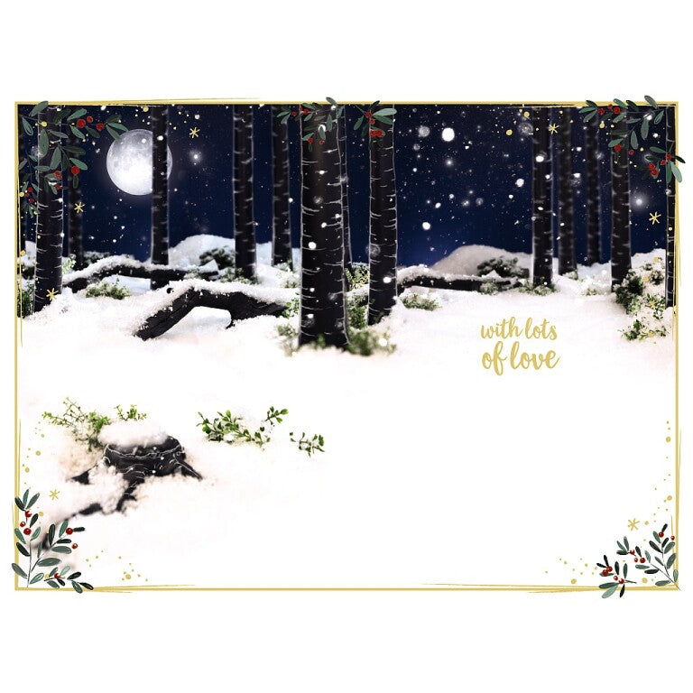 Me to You Tatty Teddy 'Special Granddaughter' 3D Christmas Card