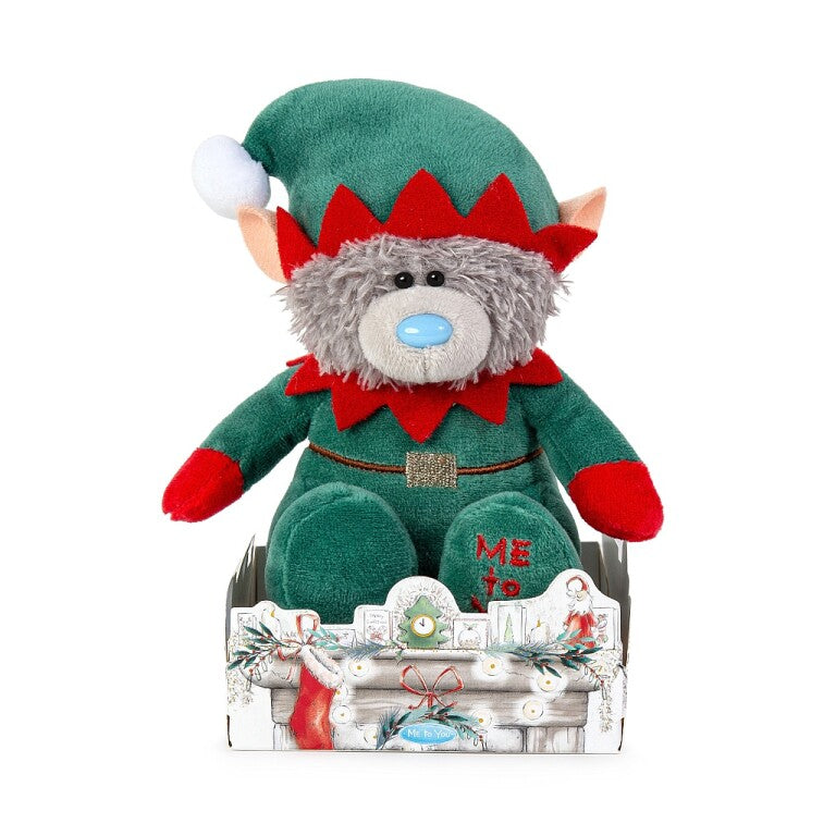 Me to You Tatty Teddy Christmas Elf Bear 13cm High