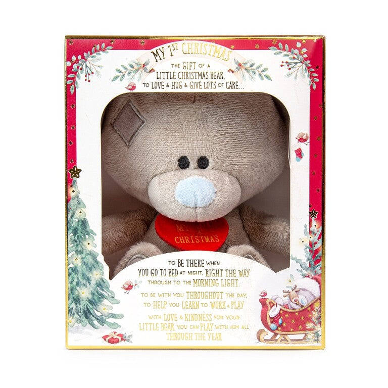 Tiny Tatty Teddy My First Christmas Bear in Gift Box