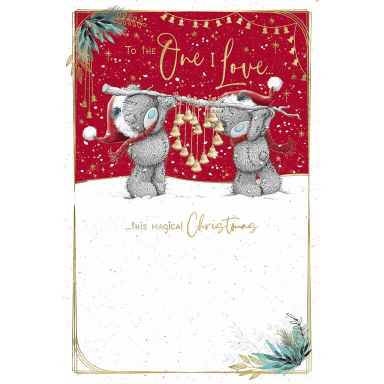 Me to You 'To The One I Love This Magical Christmas Card