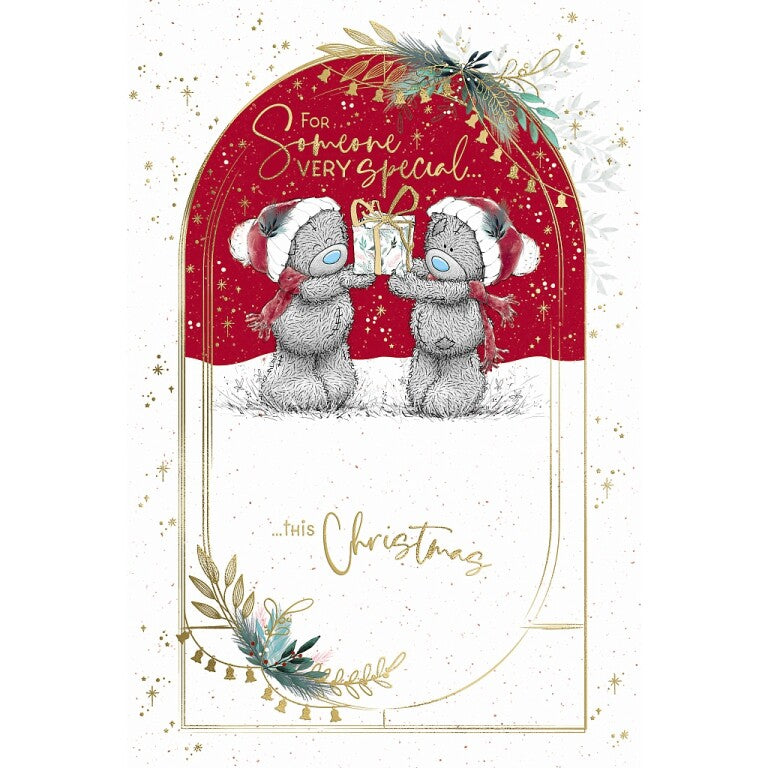 Me To You Tatty Teddy Christmas Card To Someone Special 6x9ins