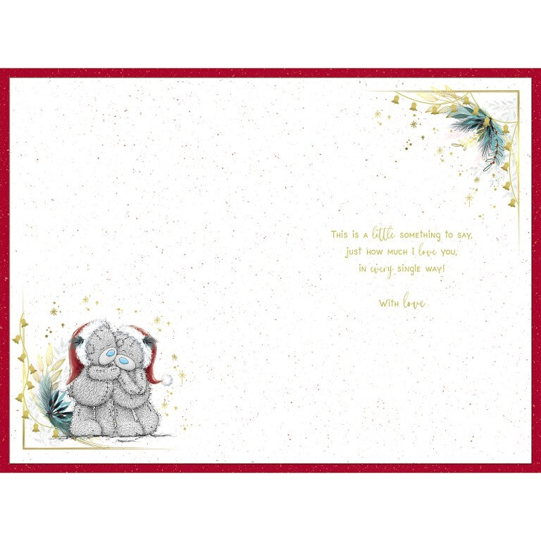 Me to You Tatty Teddy To The One I Love Christmas Card