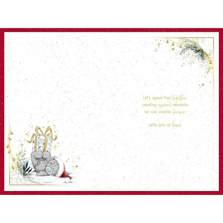 Me To You Tatty Teddy Christmas Card To My Brilliant Boyfriend Bear Wrapping Gift 6x9ins