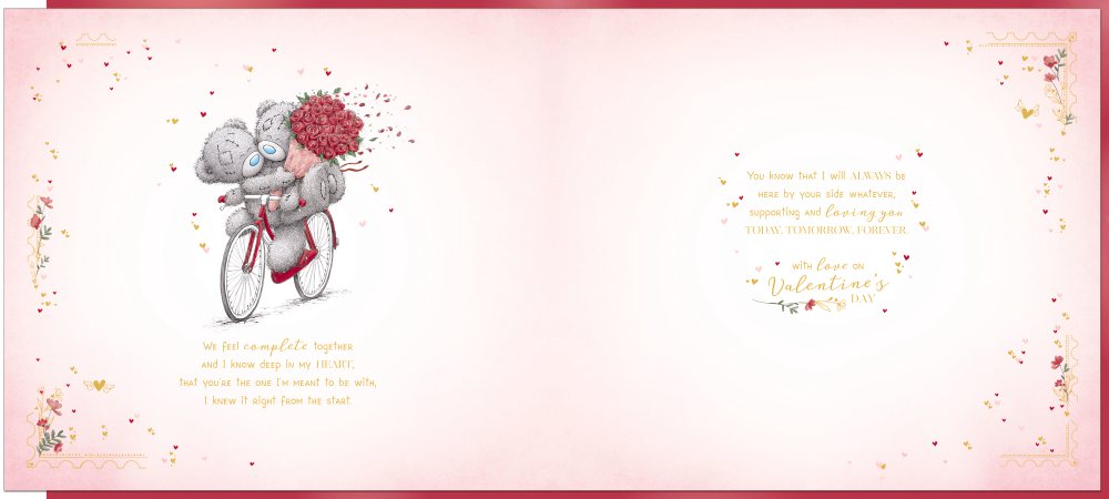 Me to You Tatty Teddy Luxury Large Boxed Handmade Valentine's Day Card 'Love of my Life' 12 x 14