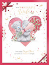 Me to You Tatty Teddy Luxury Boxed Handmade Valentine's Day Card 'To my Wonderful Wife' 12 x 9