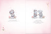 Me to You Tatty Teddy Luxury Boxed Handmade Valentine's Day Card To the One I Love, Bears On A Swing 12 x 9