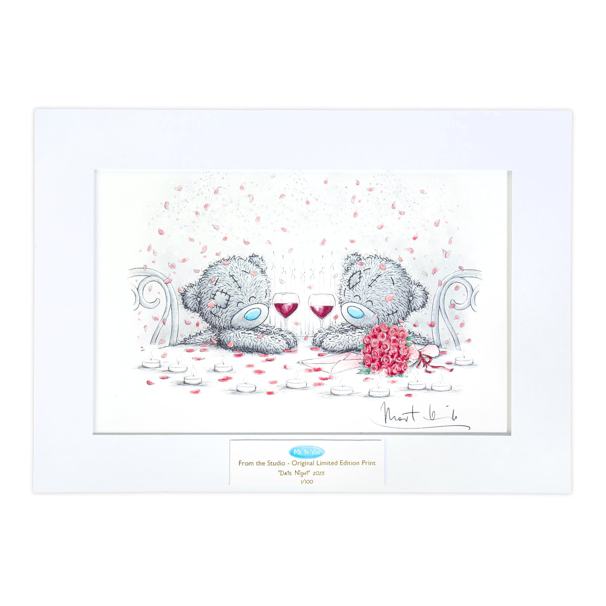 Me to You 'Date Night' From the Studio Limited Edition A4 Print