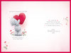 Me to You Tatty Teddy Luxury Hand Made Valentine's Day Card 'To my Wonderful Fiancée' 6 x 9