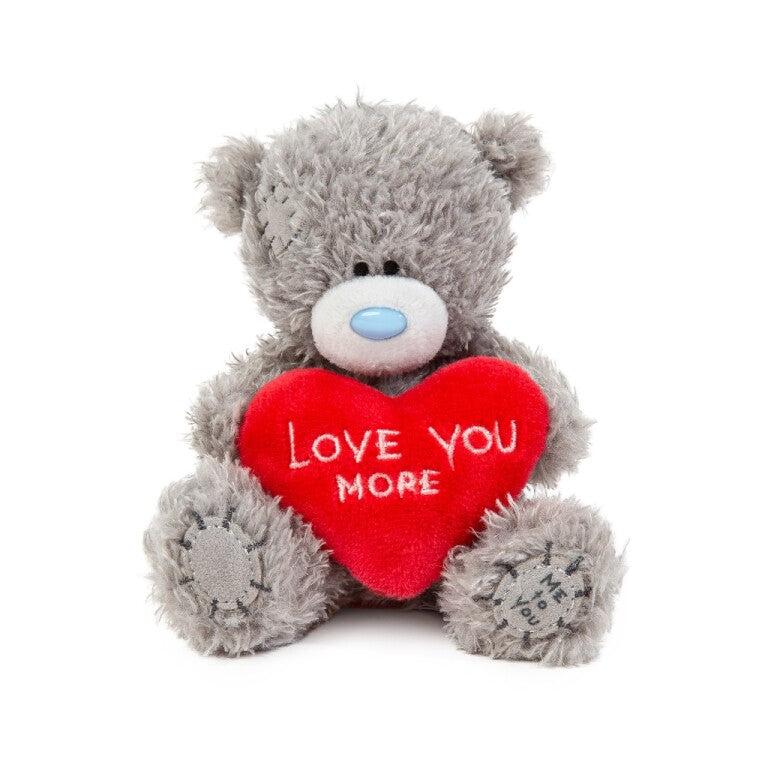 Me to You Tatty Teddy Holding 'Love You More' Heart