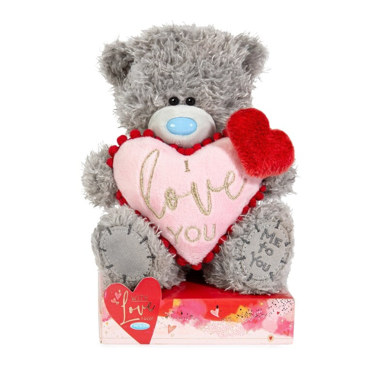 Me to You Tatty Teddy 'Love You' 15cm Bear With PomPom Heart