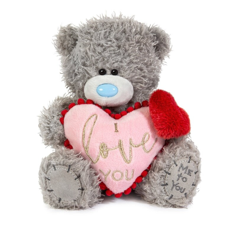 Me to You Tatty Teddy 'Love You' 15cm Bear With PomPom Heart