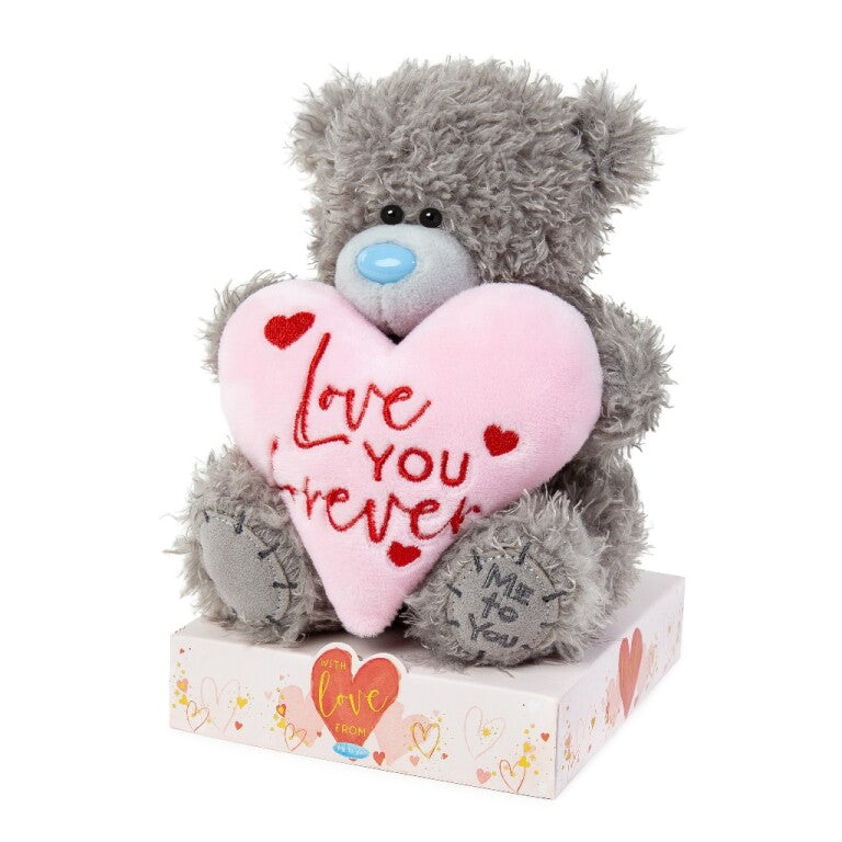 Me to You Tatty Teddy Holding 'Love You Forever' Pink Heart