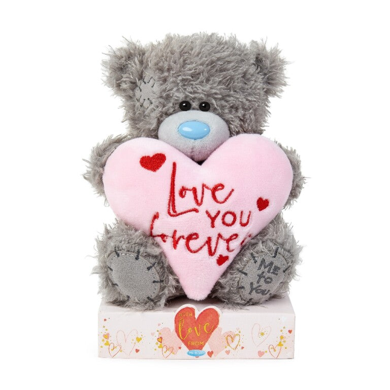 Me to You Tatty Teddy Holding 'Love You Forever' Pink Heart