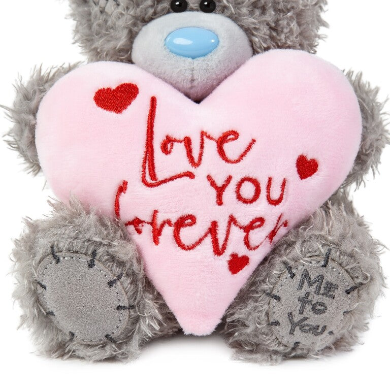 Me to You Tatty Teddy Holding 'Love You Forever' Pink Heart