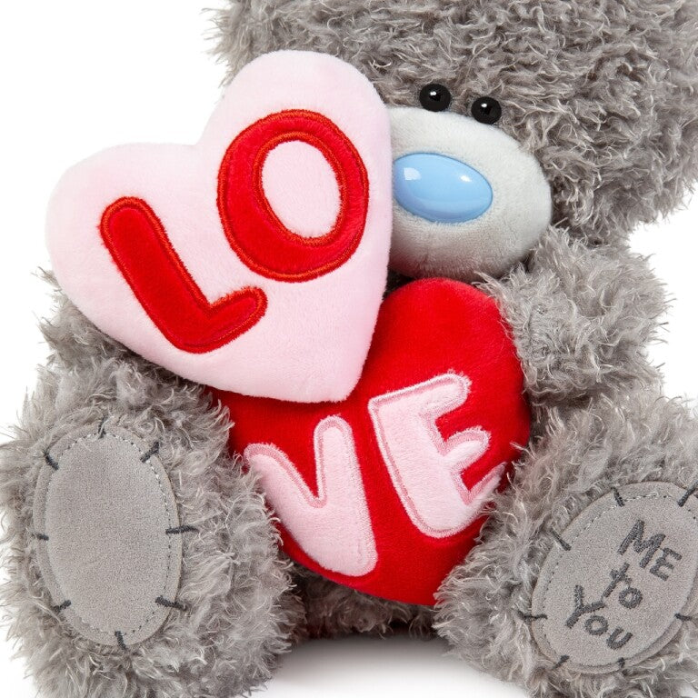 Me to You 'Love' Double Heart Tatty Teddy Bear