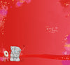 Me to You Tatty Teddy Cupid Valentine's Day Card, 5x9