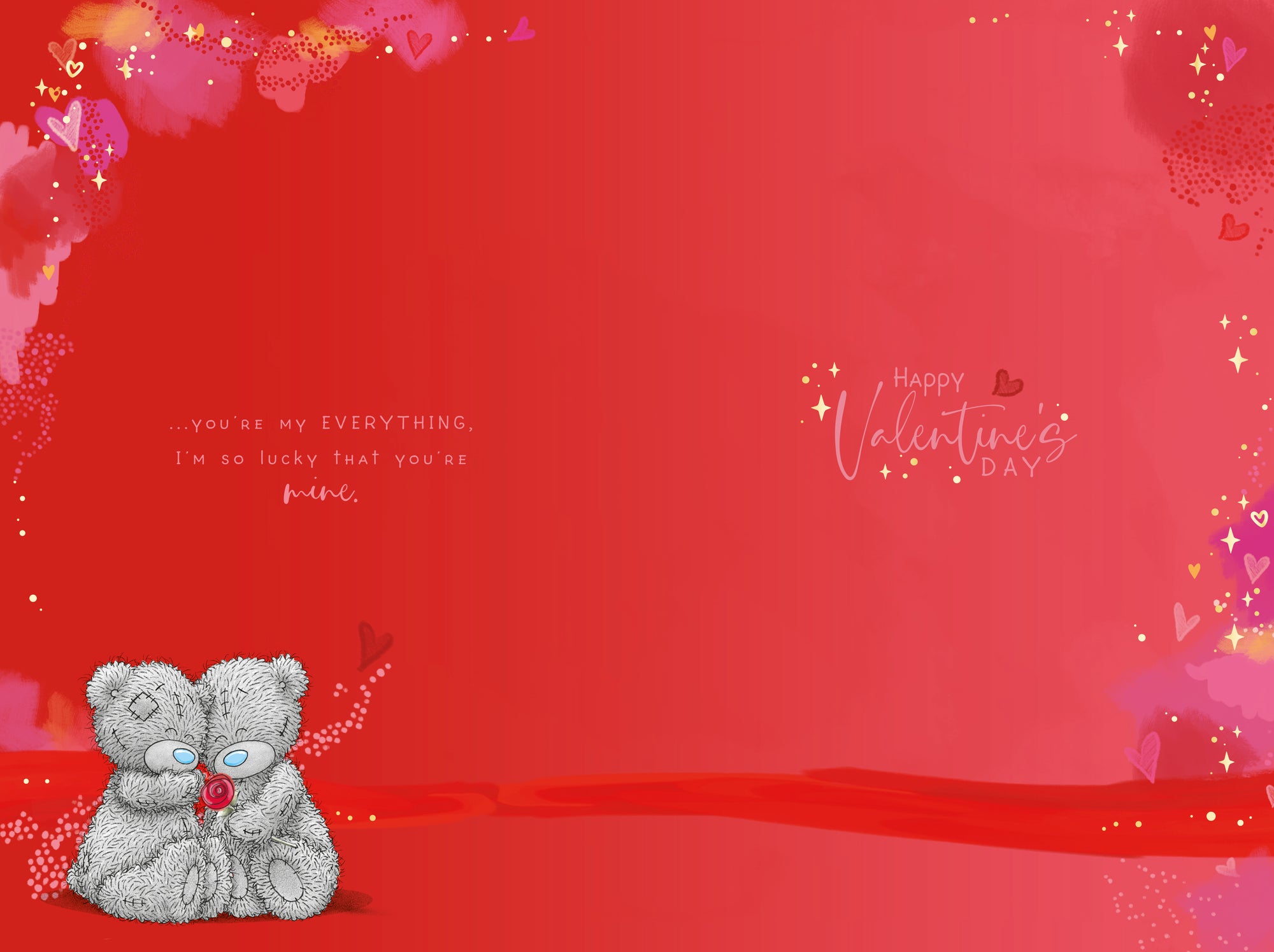 Me to You Tatty Teddy Valentine's Day Card To My Soul Mate 6 x 9