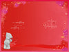 Me to You Tatty Teddy 'Valentine' Valentine's Day Card, 6x9
