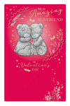 Me to You Tatty Teddy Valentine's Day Card 'For An Amazing Boyfriend' 6 x 9
