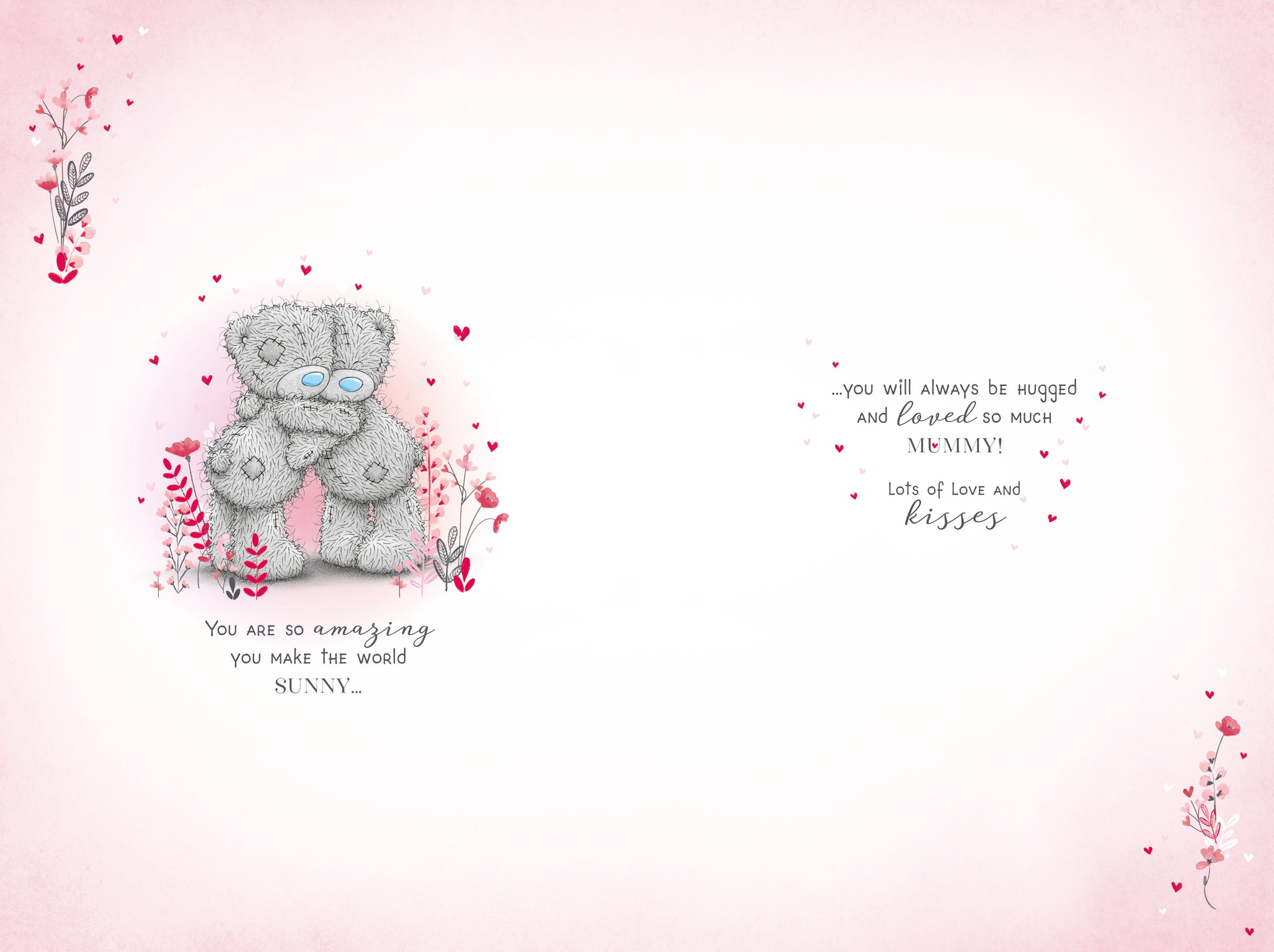Me to You Tatty Teddy Valentine's Day Card For Mummy 6 x 9