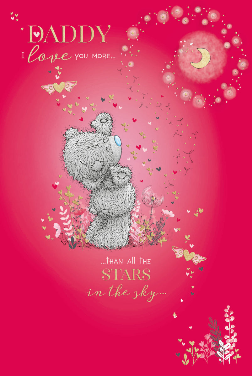 Me to You Tatty Teddy Valentine's Day Card For Daddy 6 x 9" - Official ...
