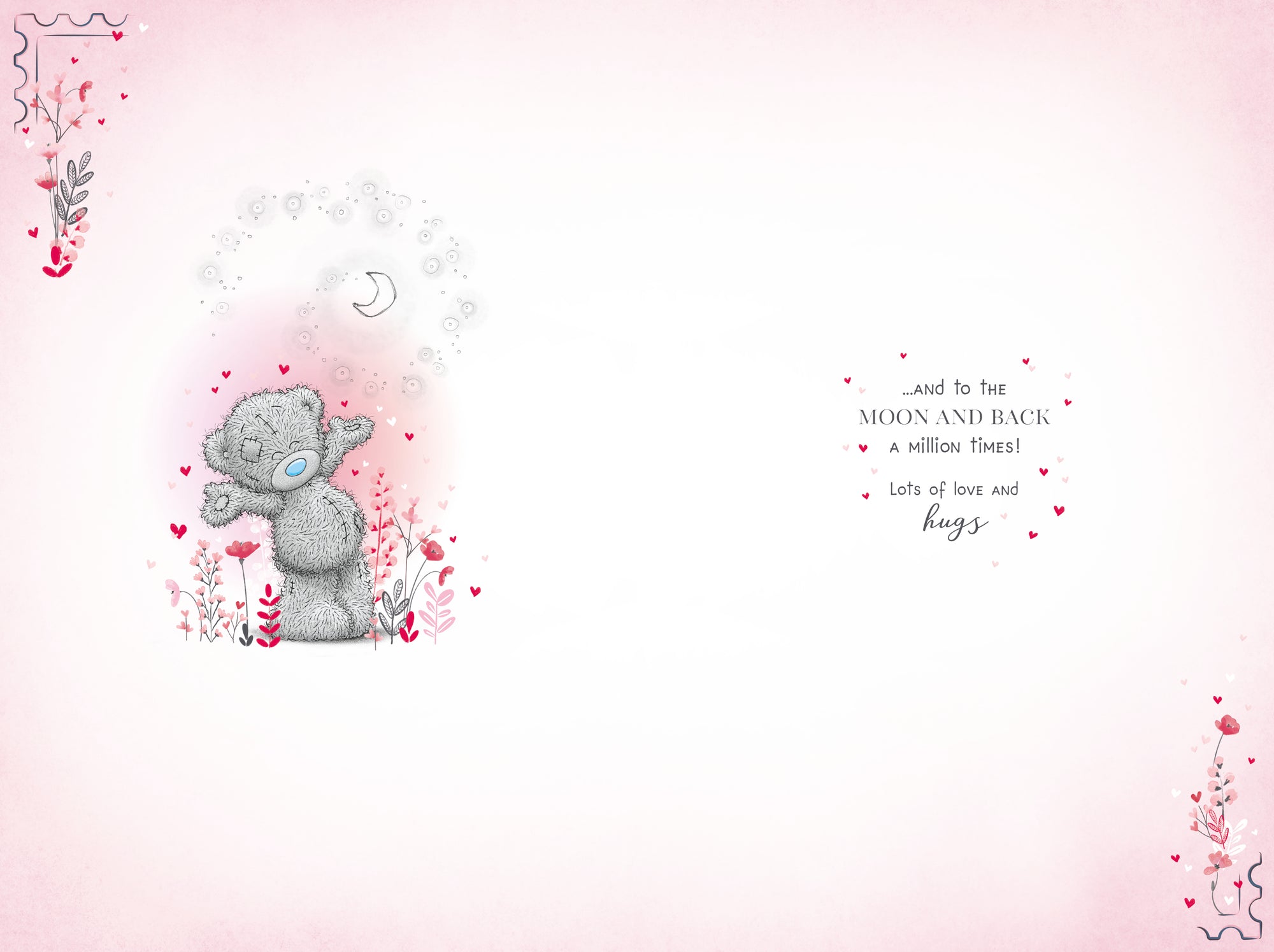 Me to You Tatty Teddy Valentine's Day Card For Daddy 6 x 9