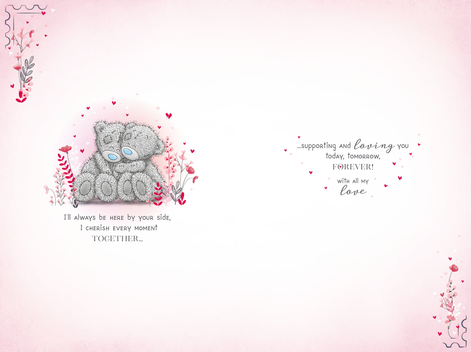 Me to You Tatty Teddy Valentine's Day Card 'Wonderful Partner' 6 x 9