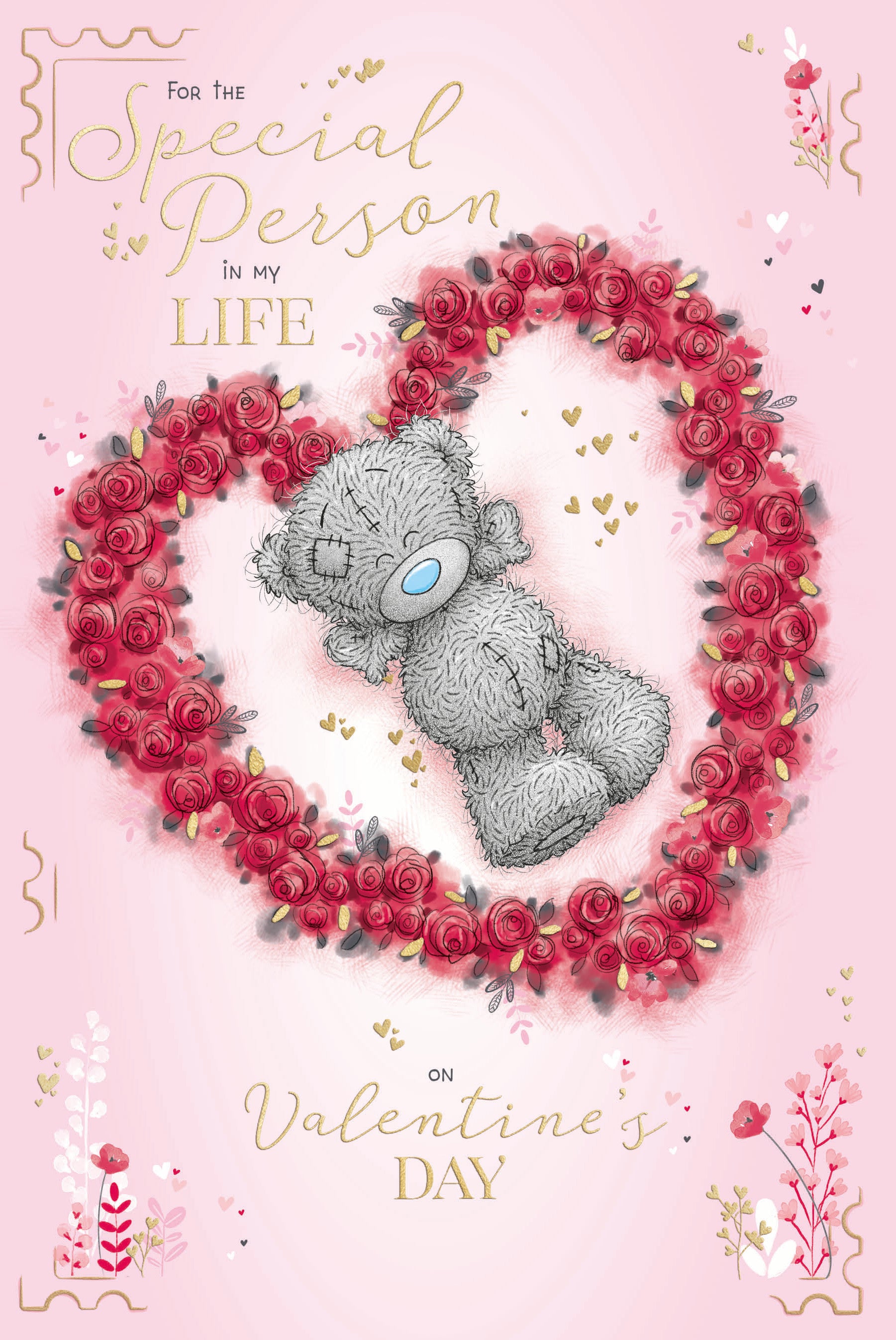 Me to You Tatty Teddy 'Special Person In My Life' Valentine's Day Card 6 x 9