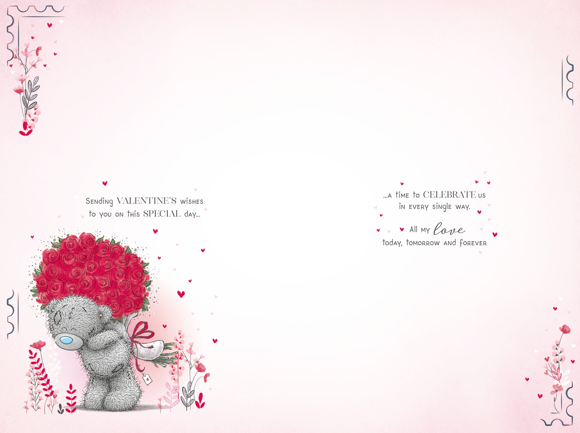 Me to You Tatty Teddy 'Special Person In My Life' Valentine's Day Card 6 x 9