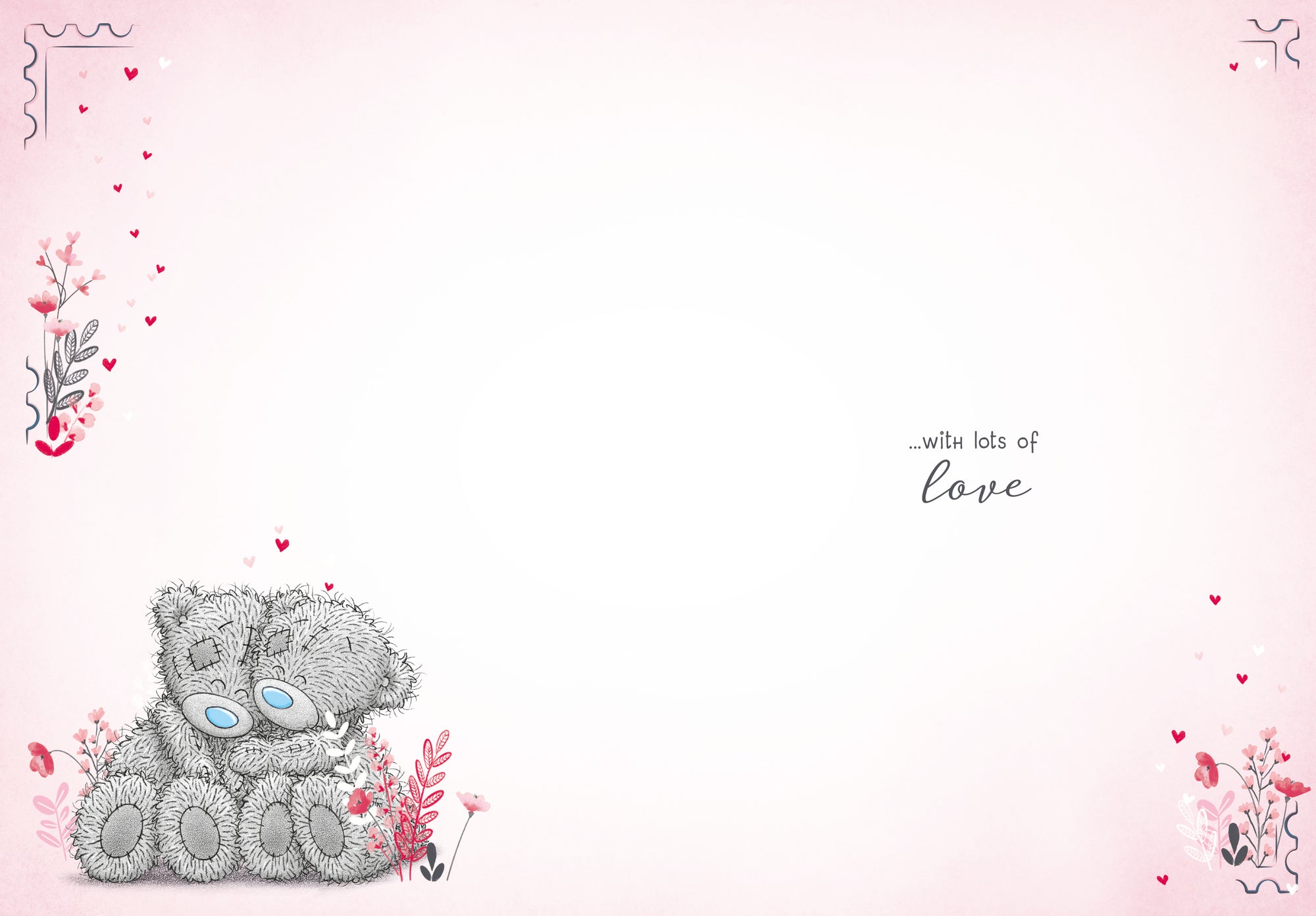 Me to You Tatty Teddy Valentine's or Galentine's Day Card 'To My Wonderful Friend' 5 x 7