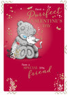 Me to You Tatty Teddy 'Purrrfect Valentine's Day' Card From The Cat 5 x 7