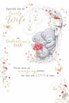 Me to You Tatty Teddy Valentine's Day Cute Pop-Up Card For A Lovely Wife 6 x 9