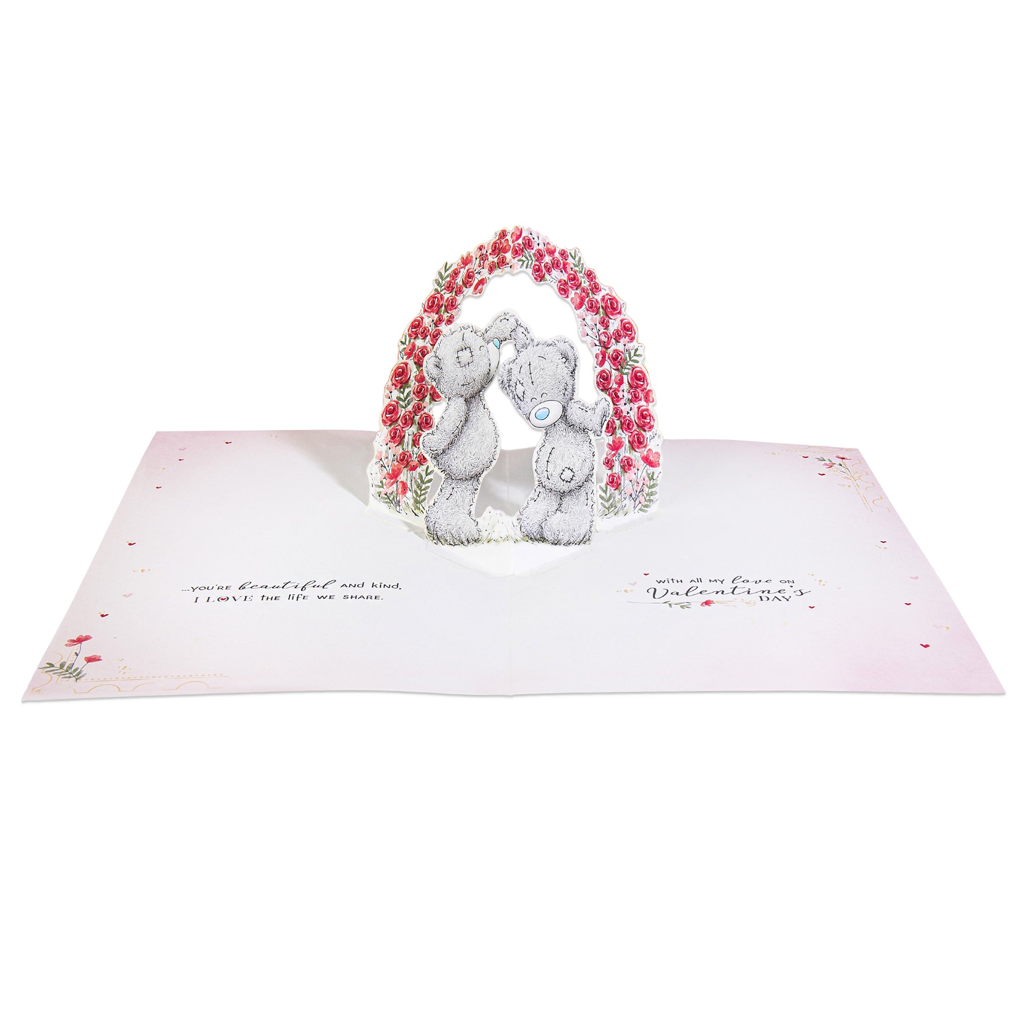 Me to You Tatty Teddy Valentine's Day Cute Pop-Up Card For A Lovely Wife 6 x 9