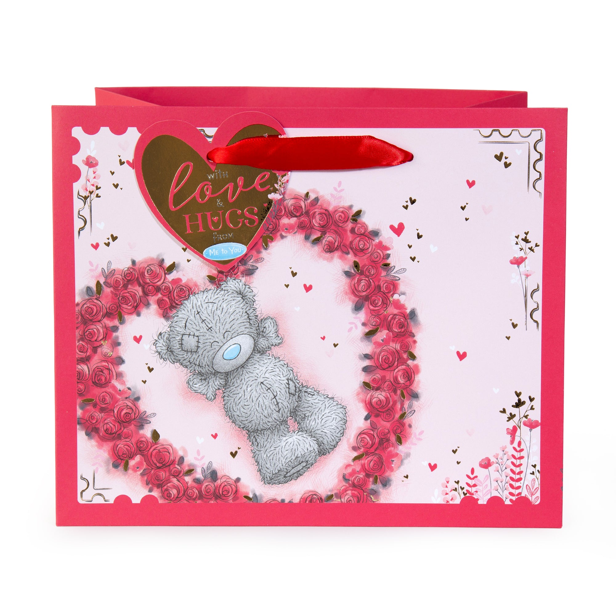 Me to You Tatty Teddy Valentine's Day Gift Bag, Medium Size