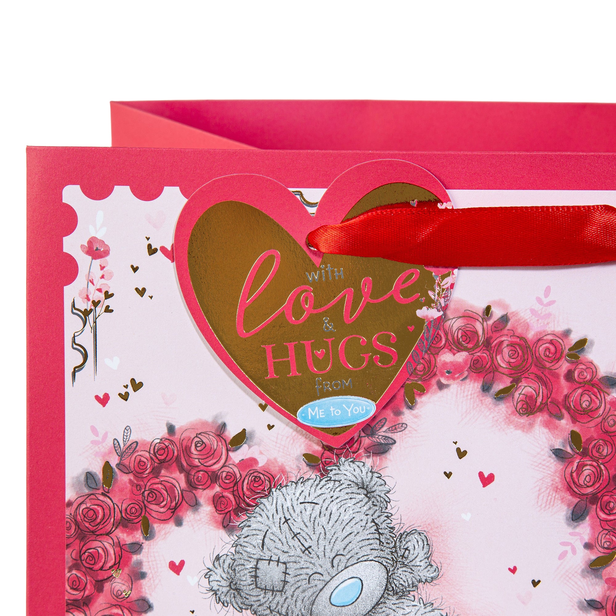 Me to You Tatty Teddy Valentine's Day Gift Bag, Medium Size