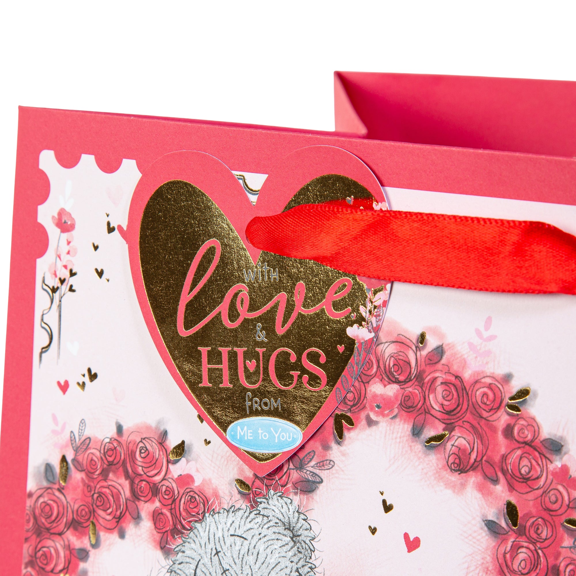 Me to You Tatty Teddy Valentine's Day Gift Bag, Medium Size