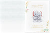 Me to You Tatty Teddy Luxury Boxed Handmade Christmas Card For Boyfriend, Tatty Teddy With Gift 12x9ins