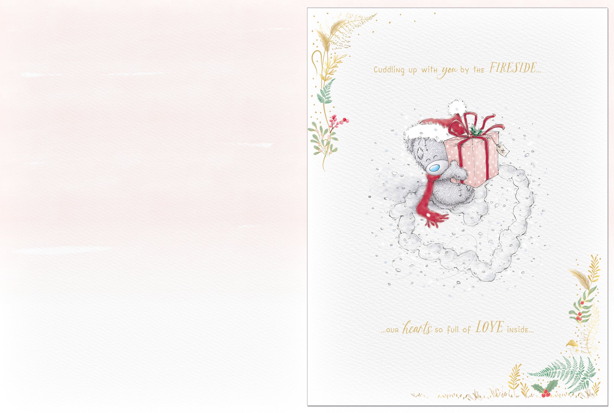 Me to You Tatty Teddy Amazing Girlfriend Luxury Handmade Large Boxed Christmas Card 12x9ins