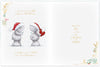 Me to You Tatty Teddy Luxury Christmas Card For Fiance In Keepsake Box