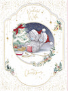 Me To You Tatty Teddy Large Luxury Boxed Handmade Christmas Card To My Wonderful Wife 9x12ins - Official Collection
