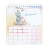 Me to You Tatty Teddy 2027 Spiral Bound Desk Calendar with original hand-drawn illustrations 16 x 17.8 cm