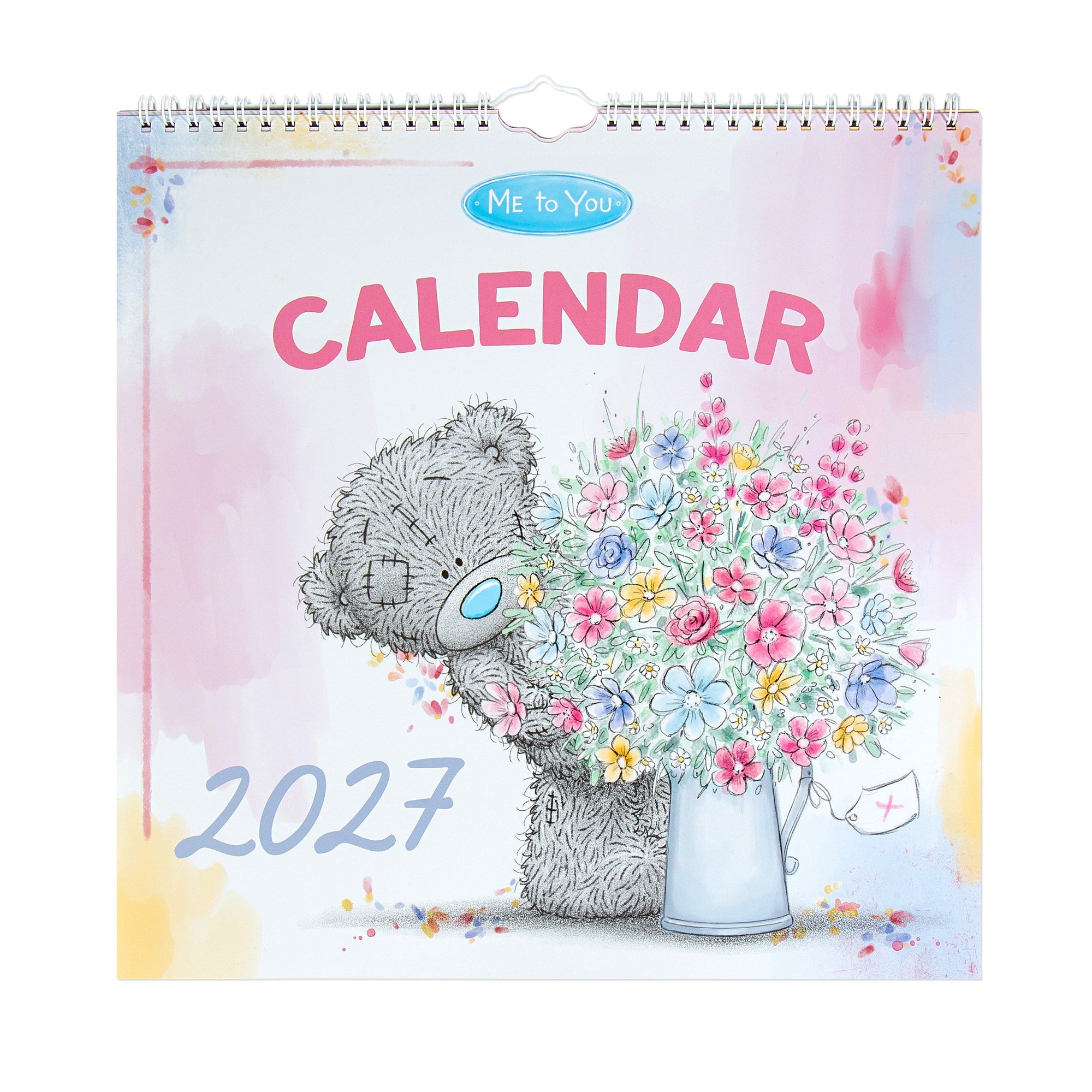 Me to You Tatty Teddy 2027  Square Wire Calendar, Tatty Teddy With original hand drawn illustrations 30.5 x 30.5 cm