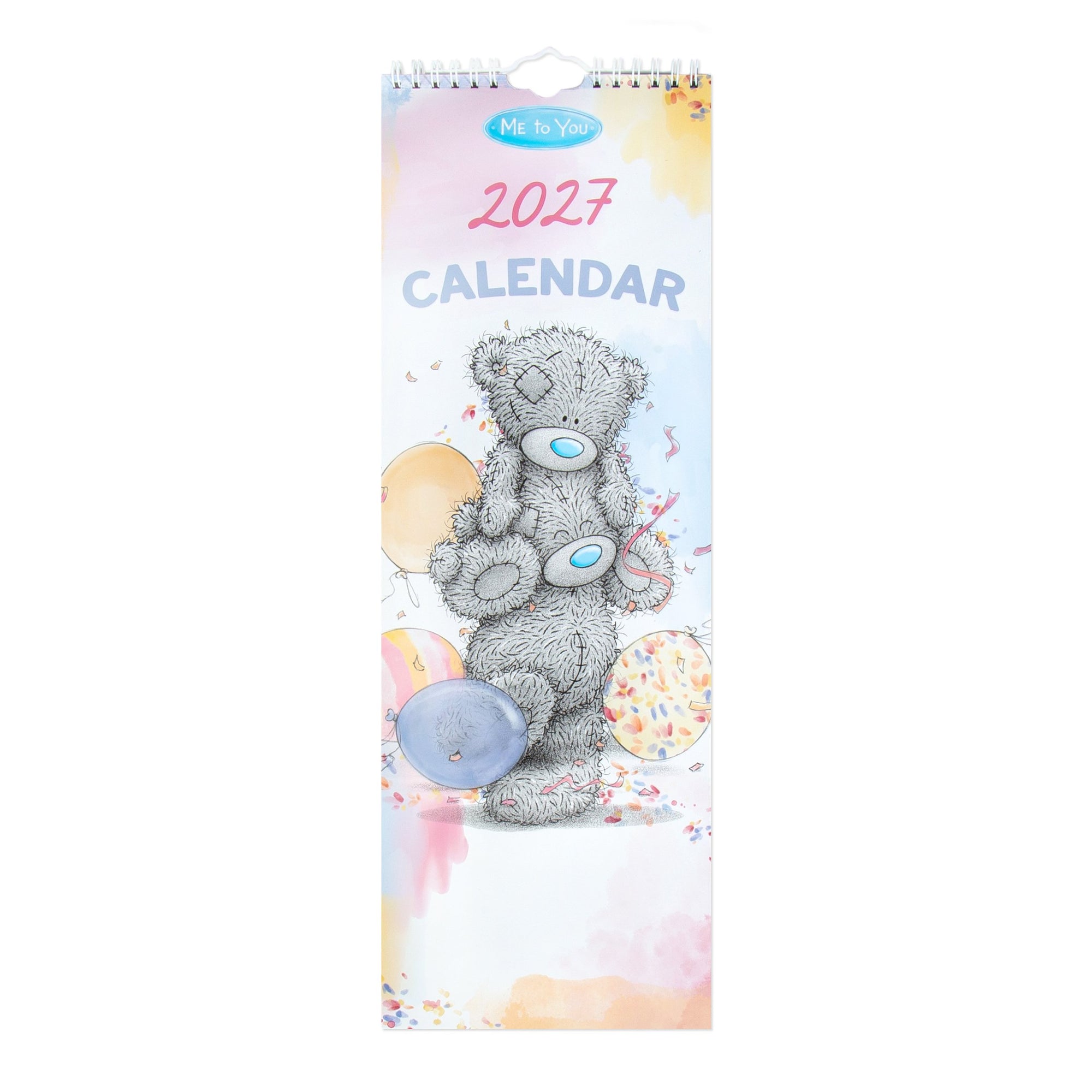 Me to You Tatty Teddy 2027 Classic Slim Calendar 14.5 x 42 cm