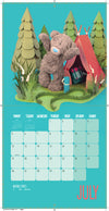 Me to You Photo Finish Tatty Teddy 2027 Square Calendar 30.5 x 30 cm