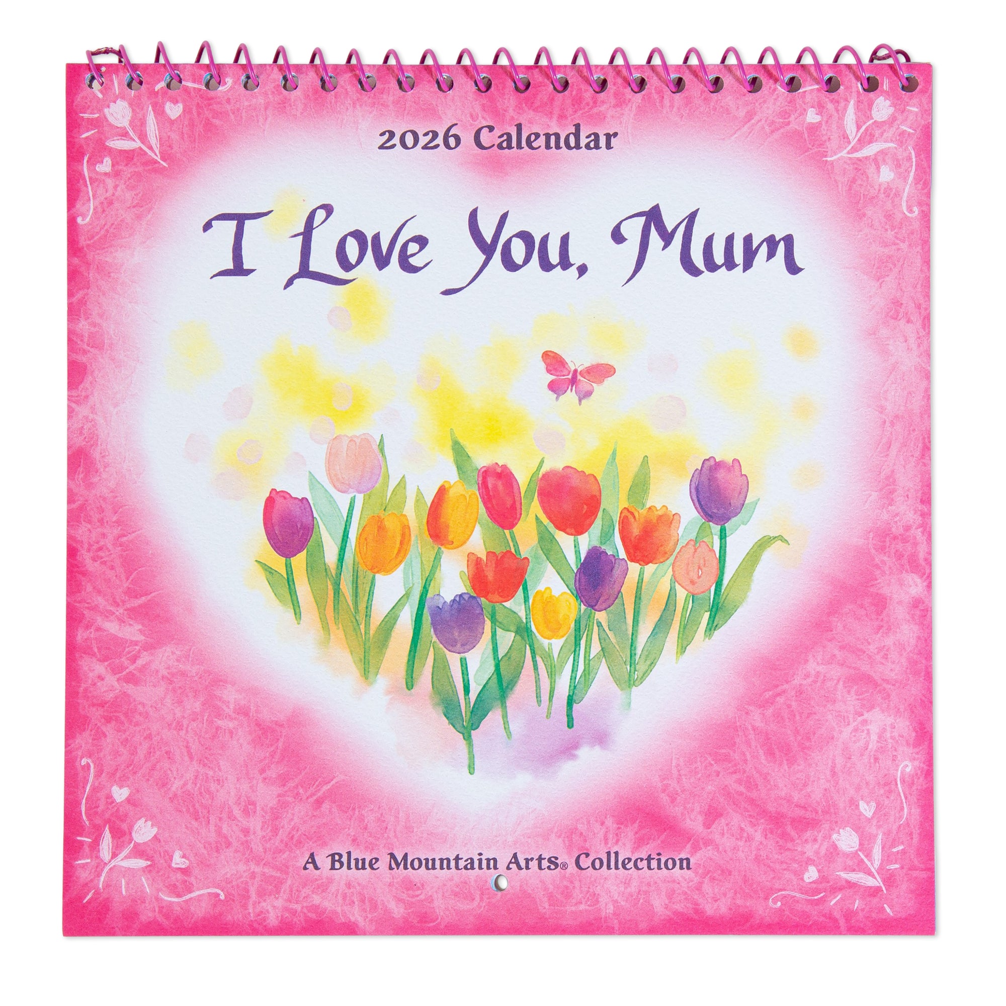 I Love You, Mum - A Blue Mountain Arts Collection Hanging Wall Calendar 2026