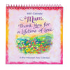 Blue Mountain Arts 'I Love You Mum' Hanging Wall Calendar 2027 30.5 x 23.1 cm