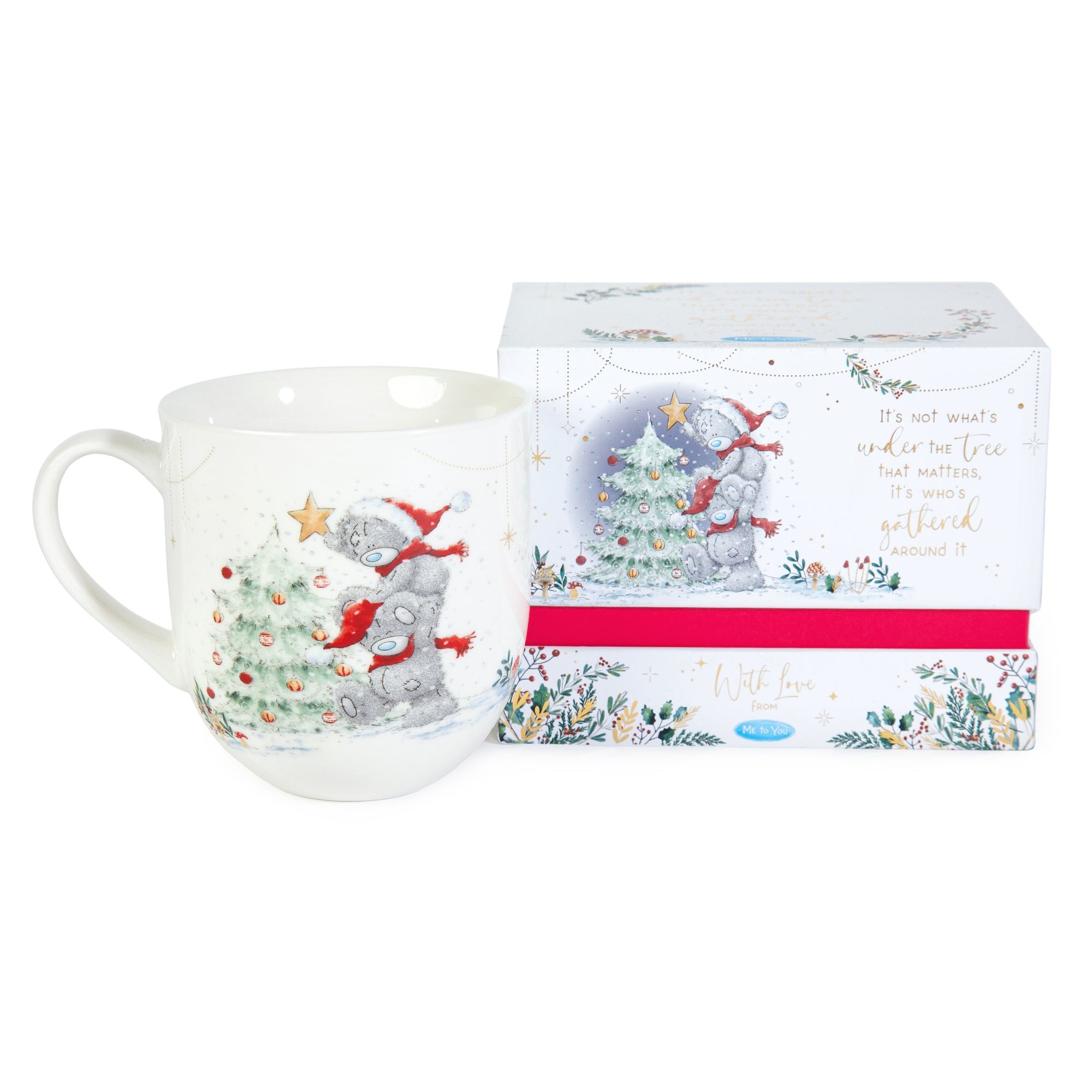 Me to You Tatty Teddy Porcelain Christmas Mug With Lined Gift Box