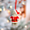 Me to You Christmas Tree Decoration With Satin Ribbon, Tatty Teddy Dressed As Santa